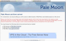 Pale Moon的存档服务器被黑客入侵并用于传播恶意软件