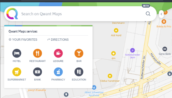 Qwant地图:开源谷歌地图替代产品发布