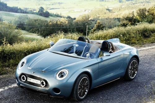 MINI Superleggera Vision概念作为生产模型呈现 