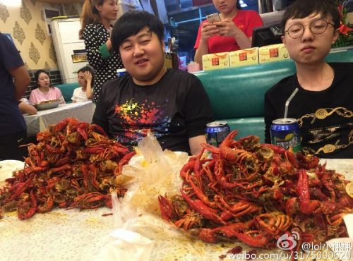 MLXG赛后微博：最近功力有所下降 赶紧去吃龙虾补一补