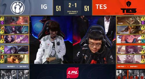 2019LPL9月8日IG对阵TES赛事回顾 IG赢了进入S9