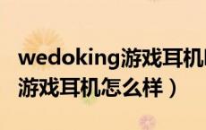 wedoking游戏耳机哪些款好用（wedoking游戏耳机怎么样）