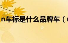 n车标是什么品牌车（n字母车标是什么汽车）