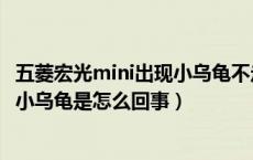 五菱宏光mini出现小乌龟不走了（五菱宏光mini仪表盘出现小乌龟是怎么回事）