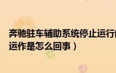 奔驰驻车辅助系统停止运行的问题（奔驰驻车辅助系统停止运作是怎么回事）