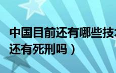 中国目前还有哪些技术处于低水平（中国目前还有死刑吗）