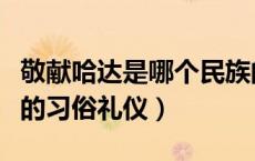 敬献哈达是哪个民族的礼仪（献哈达是什么族的习俗礼仪）