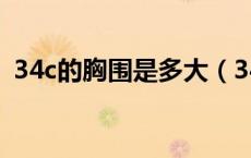 34c的胸围是多大（34c胸围是多少厘米的）