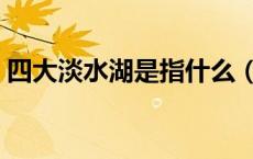 四大淡水湖是指什么（四大淡水湖是哪四个）