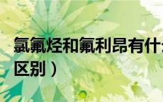 氯氟烃和氟利昂有什么关系（氯氟烃和氟利昂区别）