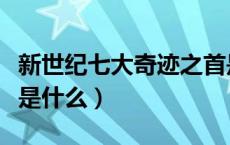 新世纪七大奇迹之首是哪些（新世纪七大奇迹是什么）