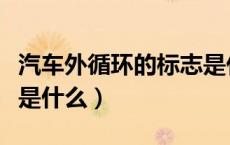 汽车外循环的标志是什么（汽车外循环的标志是什么）