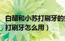白醋和小苏打刷牙的好处和坏处（白醋和小苏打刷牙怎么用）