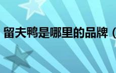 留夫鸭是哪里的品牌（留夫鸭是哪里的特产）