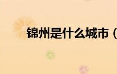锦州是什么城市（锦州是什么城市）