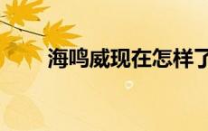 海鸣威现在怎样了（海鸣威死了吗）