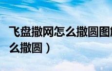 飞盘撒网怎么撒圆图解视频教程（飞盘撒网怎么撒圆）