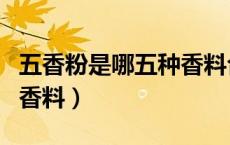 五香粉是哪五种香料合成的（五香粉是哪五种香料）