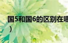 国5和国6的区别在哪（国5和国6的区别标志）