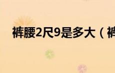 裤腰2尺9是多大（裤腰2尺9是多少厘米）