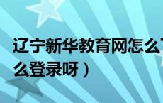 辽宁新华教育网怎么下载（辽宁新华教育网怎么登录呀）