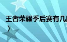 王者荣耀季后赛有几队（王者荣耀季后赛规则）