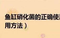 鱼缸硝化菌的正确使用方法（硝化菌的正确使用方法）