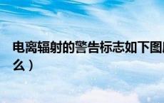 电离辐射的警告标志如下图所示（电离辐射的警告标志是什么）