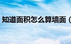 知道面积怎么算墙面（知道面积怎么算亩数）