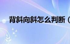 背斜向斜怎么判断（背斜向斜怎么判断）