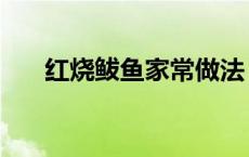 红烧鲅鱼家常做法（红烧鲟鱼怎么做）