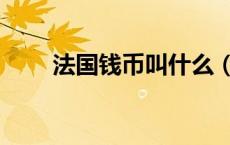 法国钱币叫什么（法国钱币叫什么）