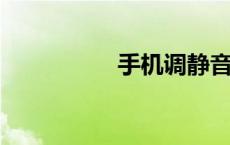 手机调静音闹钟会响吗