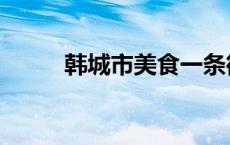 韩城市美食一条街（韩城市美食）