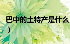 巴中的土特产是什么（巴中特产有哪些土特产）
