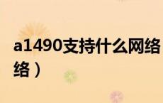 a1490支持什么网络（美版a1490支持什么网络）