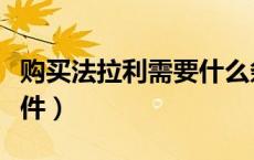 购买法拉利需要什么条件（一般法拉利购买条件）