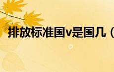 排放标准国v是国几（国v是国几排放标准）