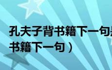 孔夫子背书籍下一句是什么歇后语（孔夫子背书籍下一句）
