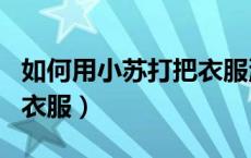 如何用小苏打把衣服洗白（如何用小苏打洗白衣服）