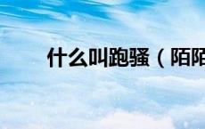 什么叫跑骚（陌陌跑骚是什么意思）