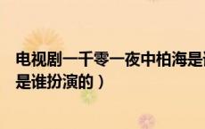 电视剧一千零一夜中柏海是谁演（电视剧一千零一夜中柏海是谁扮演的）
