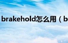 brakehold怎么用（brakehold的正确用法）