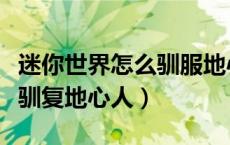 迷你世界怎么驯服地心人教程（迷你世界怎么驯复地心人）