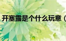 开塞露是个什么玩意（开塞露是个什么东西）