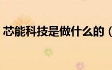 芯能科技是做什么的（芯能科技是做什么的）