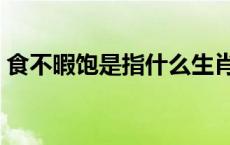 食不暇饱是指什么生肖（食不暇饱什么意思）