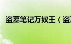 盗墓笔记万奴王（盗墓笔记万奴王是什么）