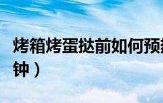 烤箱烤蛋挞前如何预热（烤蛋挞提前预热几分钟）