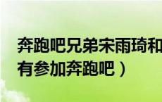奔跑吧兄弟宋雨琦和baby（为什么宋雨琦没有参加奔跑吧）